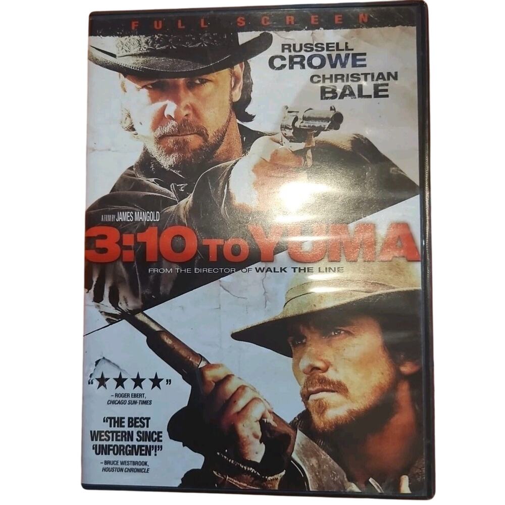 3:10 to Yuma (DVD, 2008, Full Screen) NEW